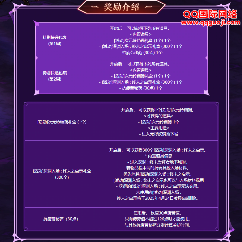 DNF特别快递有惊喜！